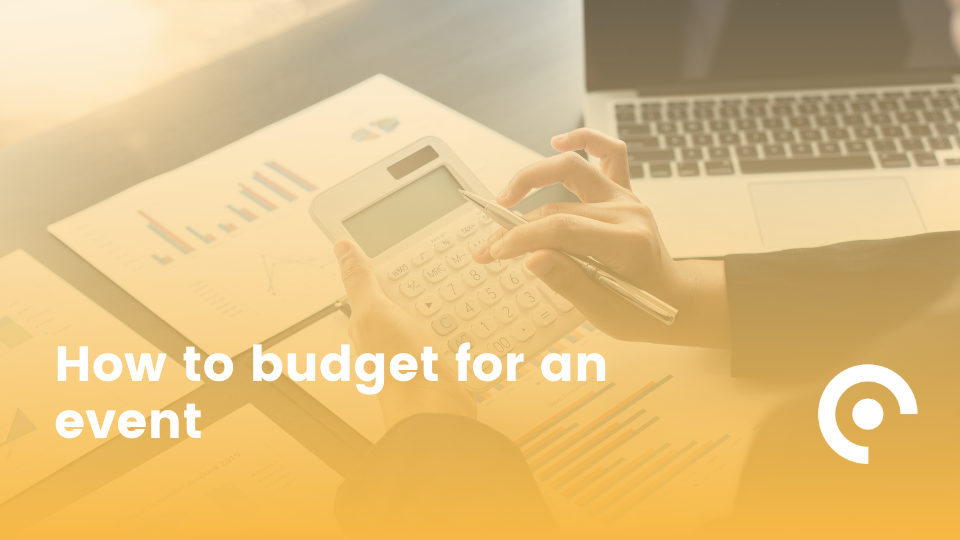 How to budget for an event